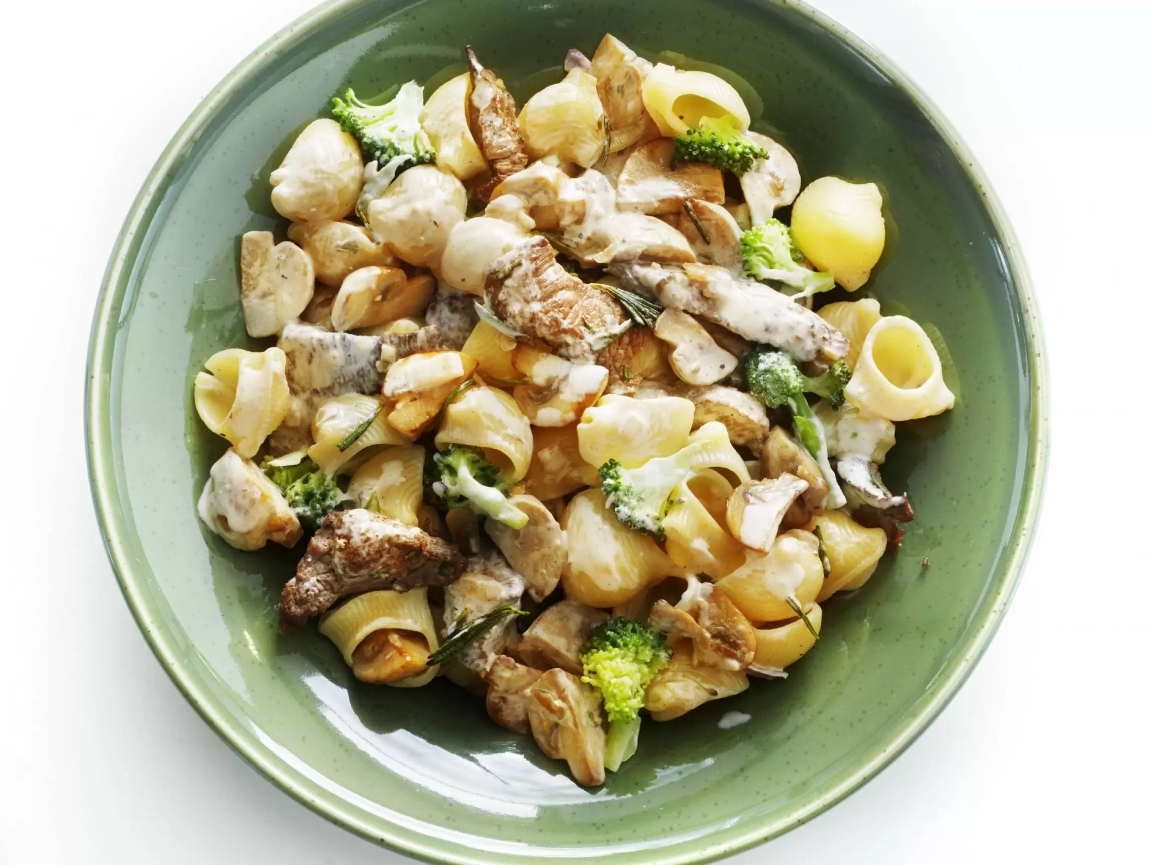 Beefreepjes in romige champignonsaus